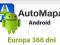 AUTOMAPA ANDROID EUROPA LICENCJA 366 DNI/1 ROK 24H