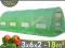 Tunel Foliowy Ogrodowy Szklarnia Ogrodowa 3x6 18m2