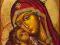 Ikona Matka Boża Umilenie pisana chrzest święta