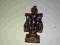 figurka górnika  mosiądz