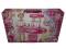 RÓŻOWA DUŻA KUCHENKA W WALIZCE Z AKCESORIAMI