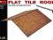 MiniArt 35518 Flat tile roof (1:35)