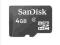 SanDisk microSDHC 4GB