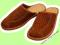 * KAPCIE GÓRALSKIE SKÓRZANE LACZKI KLAPKI PANTOFLE