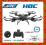 QUADROCOPTER Dron JJRC H8C z kamerą