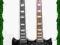 Gitara elektryczna DOUBLE NECK czarna M217