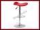 Hoker H2 czerwony krzesło barowe H-2 stołek HALMAR