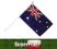 FLAGA FLAGI AUSTRALIA 40x30 cm AUSTRALII