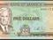 JAMAJKAI &gt; 5 Dollars 1985 P-70a 1(UNC)