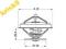 TERMOSTAT 101522755 AUDI, SKODA, VW 2,5TDI 2,8 V6
