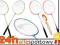 ZESTAW do badmintona 2 RAKIETKI + POKROWIEC SPOKEY