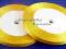 wts003 wstążka SATYNA żółta 6mm _1szpula_