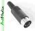 wtyk lutowany na kabel DIN-5  WM-545 5-PIN