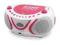 Radioodtwarzacz METRONIC POP PINK, USB, MP3, FV