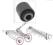 TULEJA WAHACZA TYŁ MERCEDES ML W164 E W212 R W251 TULEJA WAHACZA TYŁ MERCEDES ML W164 E W212 R W251