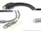 Kabel do wzmacniacza CHINCH 2x WT. RCA / GN.RCA