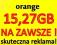 INTERNET ORANGE FREE 6GB + 6GB +3,27GB NA ZAWSZE !
