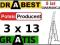 DRABINY Drabina aluminiowa 3x13 PROFESJONALNA + FS