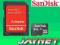 SANDISK 8GB micro SDHC 8 GB Class 4 microSD +ad SD