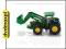 SIKU JOHN DEERE Z PRZEDNIĄ ŁADOWARKĄ 1982 (MODELAR