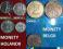 3 monety z Belgii i Holandii , wybór NOMINAŁ i ROK