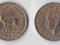 MAURITIUS BRYTYJSKI 1951 1/2 RUPEE