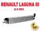 RENAULT LAGUNA III INTERCOOLER- 2 LATA GWARANCJI