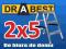 DRABINY drabina domowa 2x5 drabest PROMOCJA