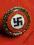 Odznaka NSDAP złota III Rzesza