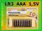 10 x BATERIE PANASONIC POWER LR3 LR03 AAA (10p)