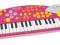 Bontempi różowy Keyboard 32 klawisze