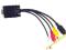 Adapter przejście 3x gn. RCA + SVHS na wtyk SVGA