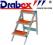 Drabiny drabina 3 stopniowa podest - pomost DRABEX