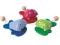 INSTRUMENTY Drewniane kastaniety Rybki, Plan Toys