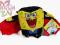 MASKOTKA PLUSZOWA ZABAWKA SPONGE BOB 20 CM