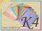 koperty K4 15,6 cm kwadratowe kolor PROMOCJA 25gr