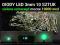 Dioda diody LED 3mm Zielona 10000mcd Mocna 10szt