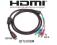 Kabel Adapter HDMI - Wideo 3 x RCA Cinch Wyprzedaż