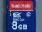 SanDisk SDHC Card 8GB - Rybnik