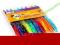 Długopis fluo mix 10 kolorów komplet