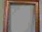 BARDZO DUŻA STARA RAMA ZŁOTA 101,5 / 71 CM