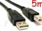 Kabel 5m USB 2.0 A-B AB MM HQ do drukarki Łódź fv