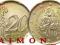 SAN MARINO - 20 centów 2002 r. z rolki RZADKIE