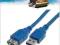 KABEL PRZEDŁUŻACZ USB 3.0 WTYK - GNIAZDO 1,8M VCOM