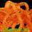 CHENILLE MICRO 1.5mm x 2.5m KOLOR ORANGE 07