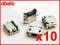 10X GNIAZDO MICRO USB 5+2 PIN GPS TABLET INNE gu41