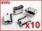 10X GNIAZDO MICRO USB 5+2 PIN GPS TABLET INNE gu42