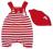 BABALUNO SEASIDE komplet rampers+ kapelusz 6-9m 74