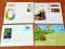 Karty pocztowe-1994-1996-1999-