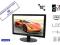 Monitor samochodowy LED 15''cali VGA DVI 12V 230V